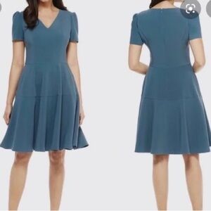 Gal Meets Glam Teal Kate Dress